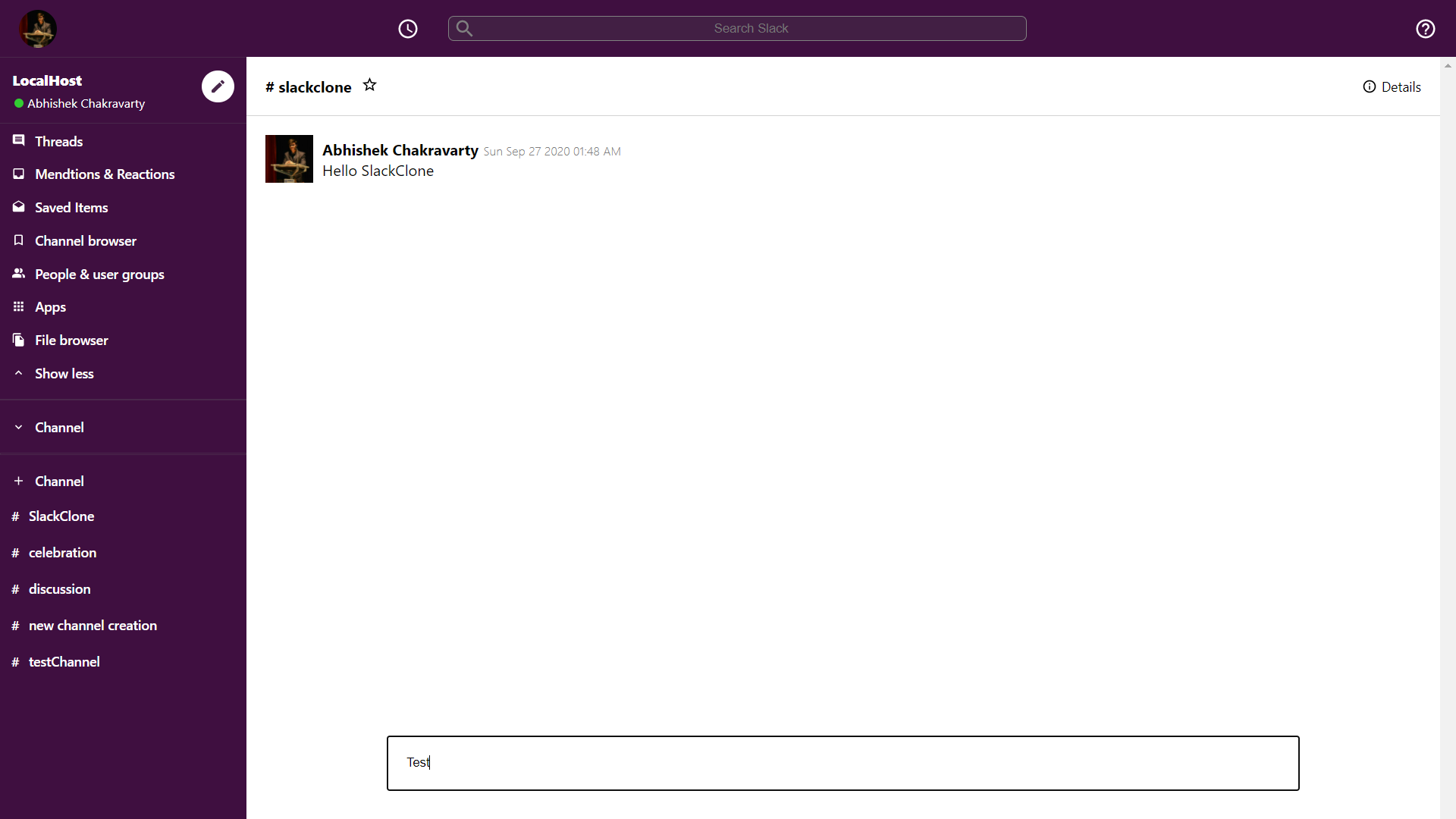 Slack Clone